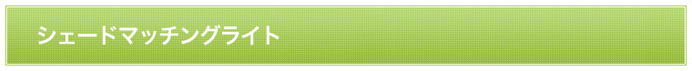 シェードマッチングライト