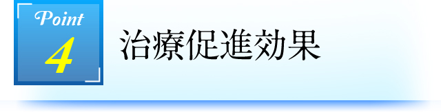 Point4 治療促進高価