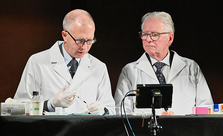 ハンズオン講座 ピーター・リングストロム教授／ステファン・レンバート教授／谷口善成先生